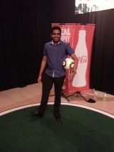 me with the previous world cup football