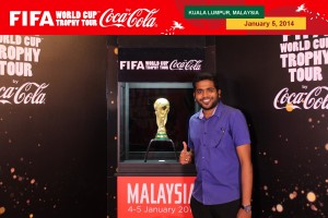 last be not least, a picture with the world cup :)